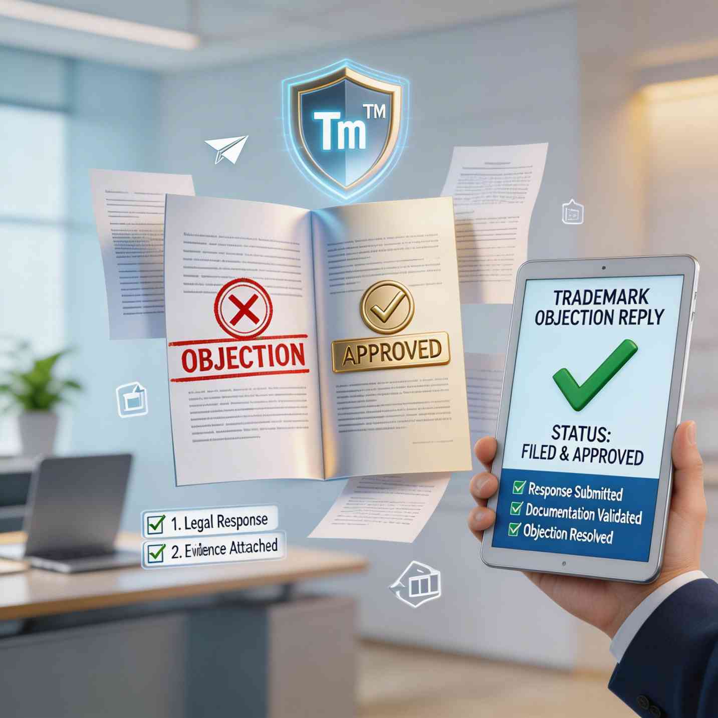 Trademark Objection Reply Services in India