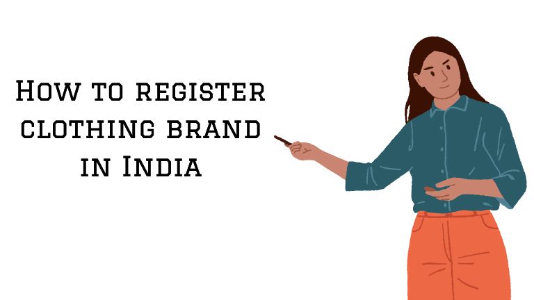 how to register clothing brand in India