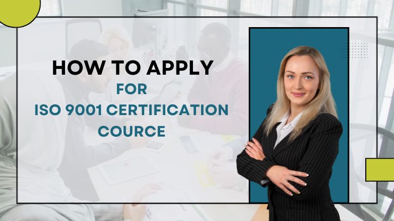 How to Apply for an ISO 9001 Certification Cource Online