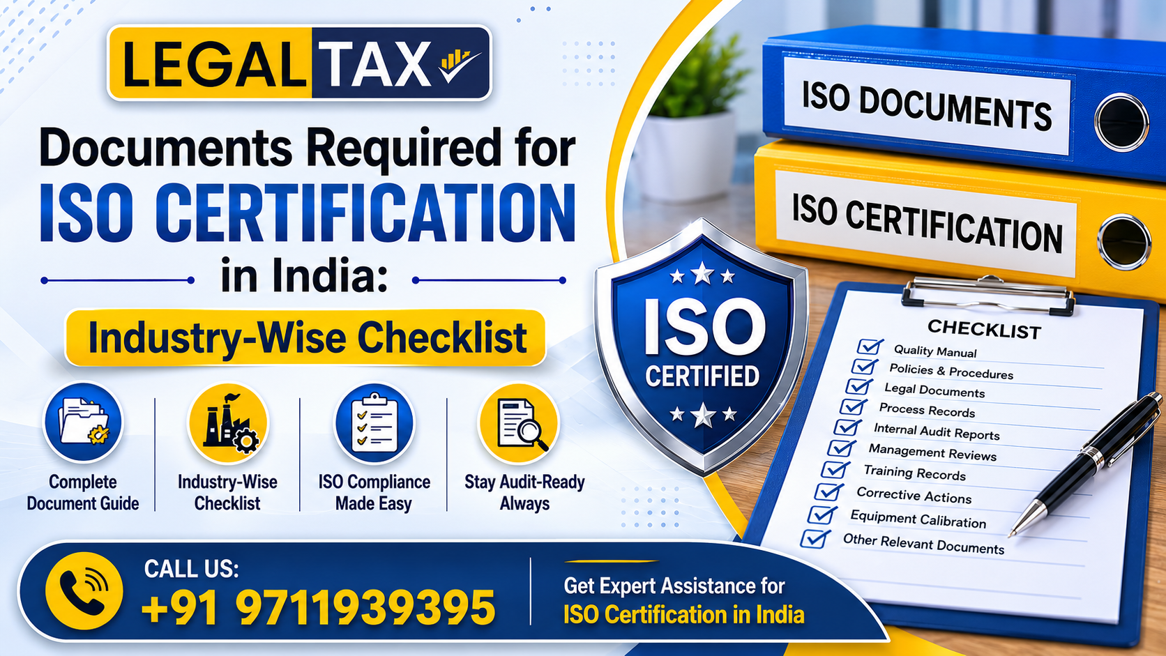 Documents Required for ISO Certification in India: Industry-Wise Checklist 1 iso-documents