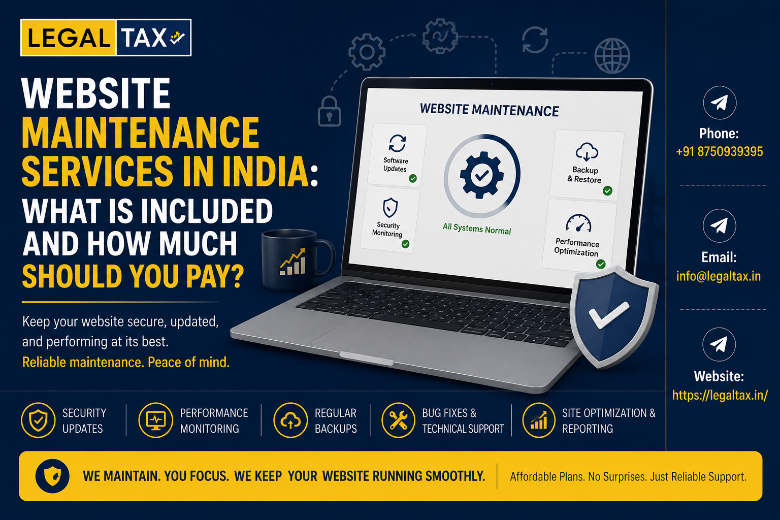 Website Maintenance