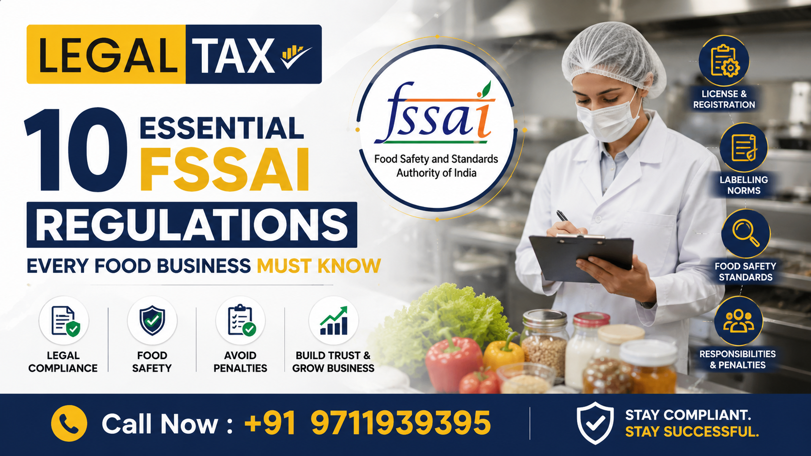 10 Essential FSSAI Regulations Every Food Business Must Know