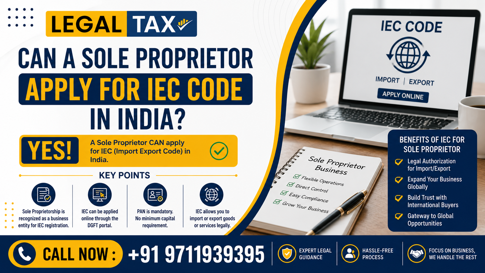 Apply for IEC Code
