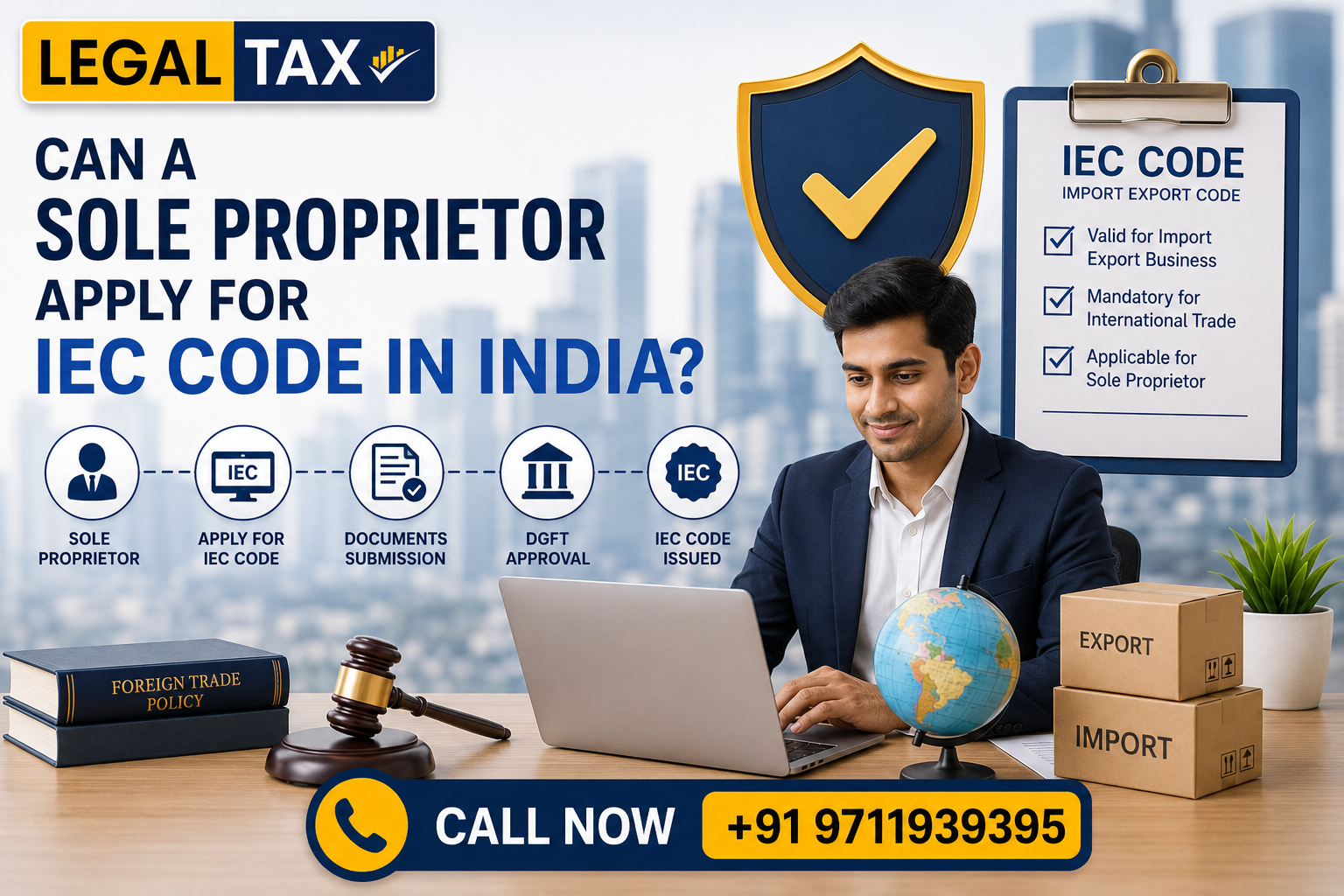 Can a Sole Proprietor Apply for IEC Code in India