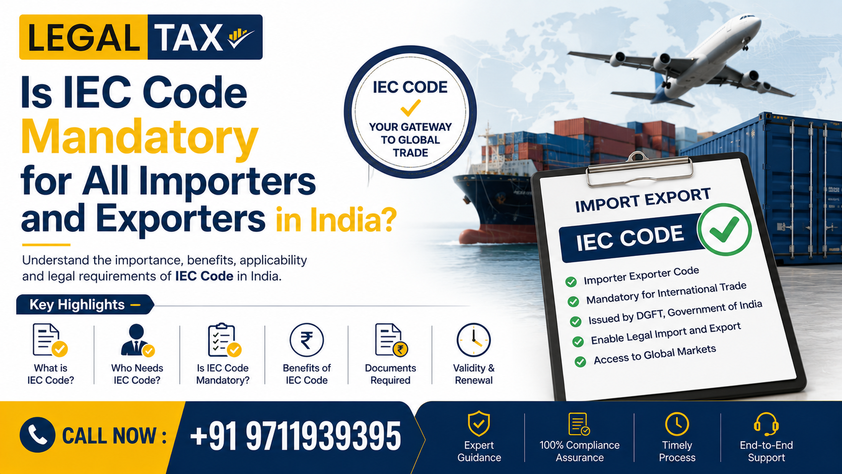 IEC code for global trade compliance