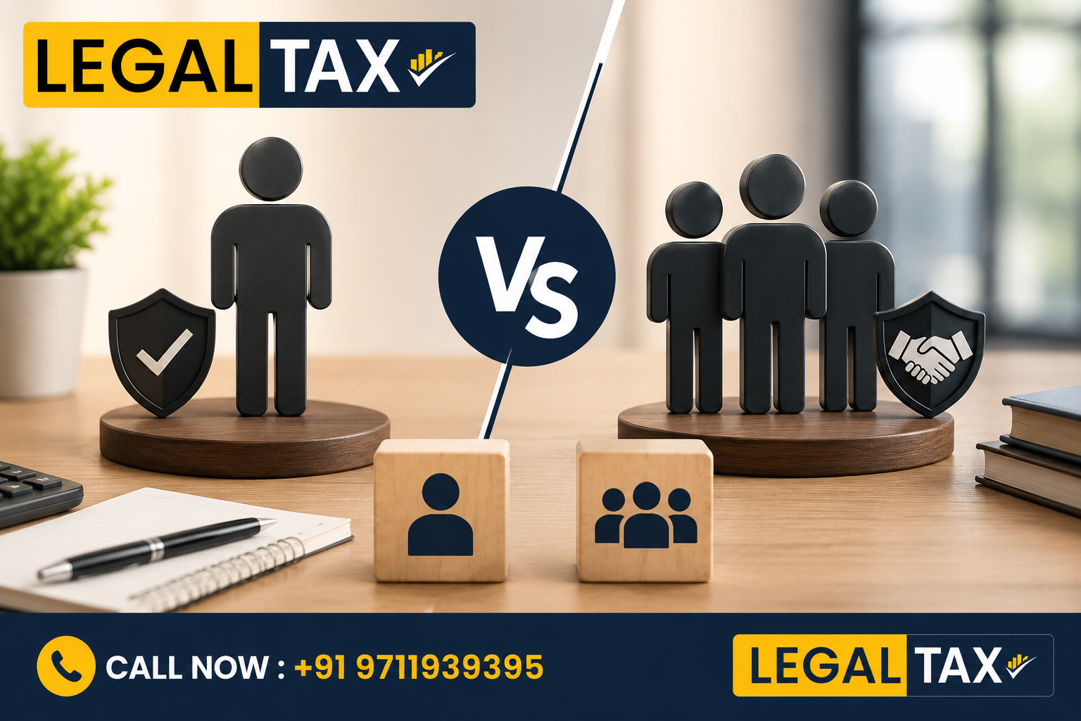 Proprietorship vs LLP Which Should an Indian Small Business Owner Choose