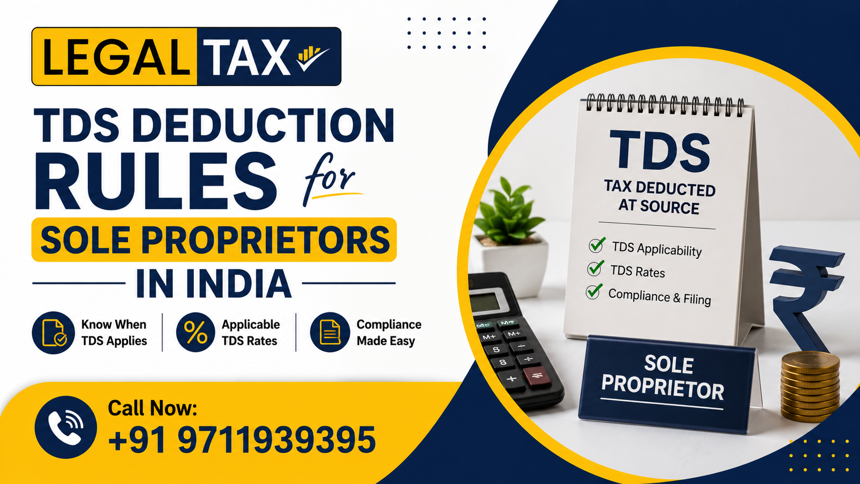 TDS Deduction Rules for Sole Proprietors in India