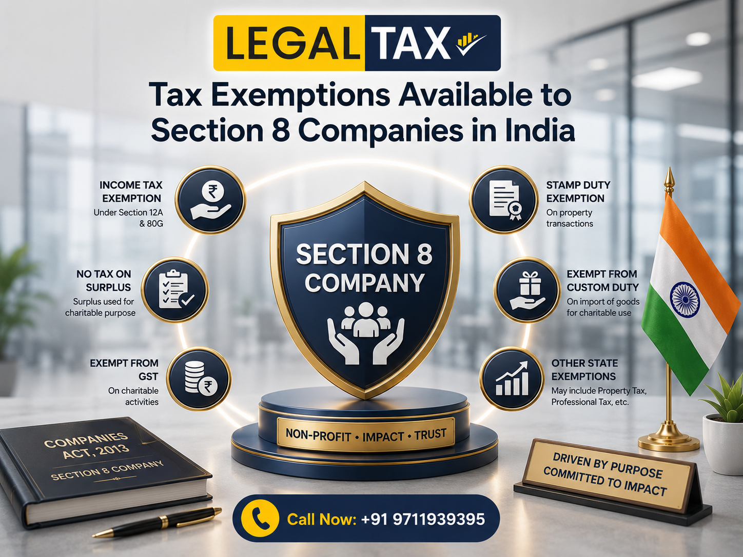 Tax exemptions for Section 8 companies img