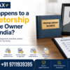 What happens to a proprietorship banner