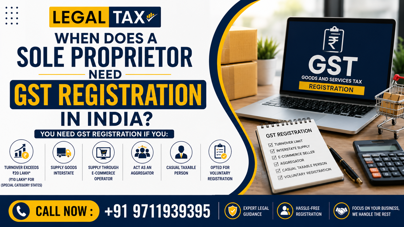 When Does a Sole Proprietor Need GST Registration in India? 1 When Does a Sole Proprietor Need GST Registration in India