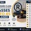 classes 35 to 45