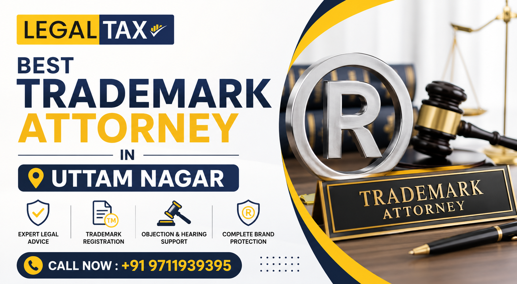 Best Trademark Attorney in Uttam Nagar