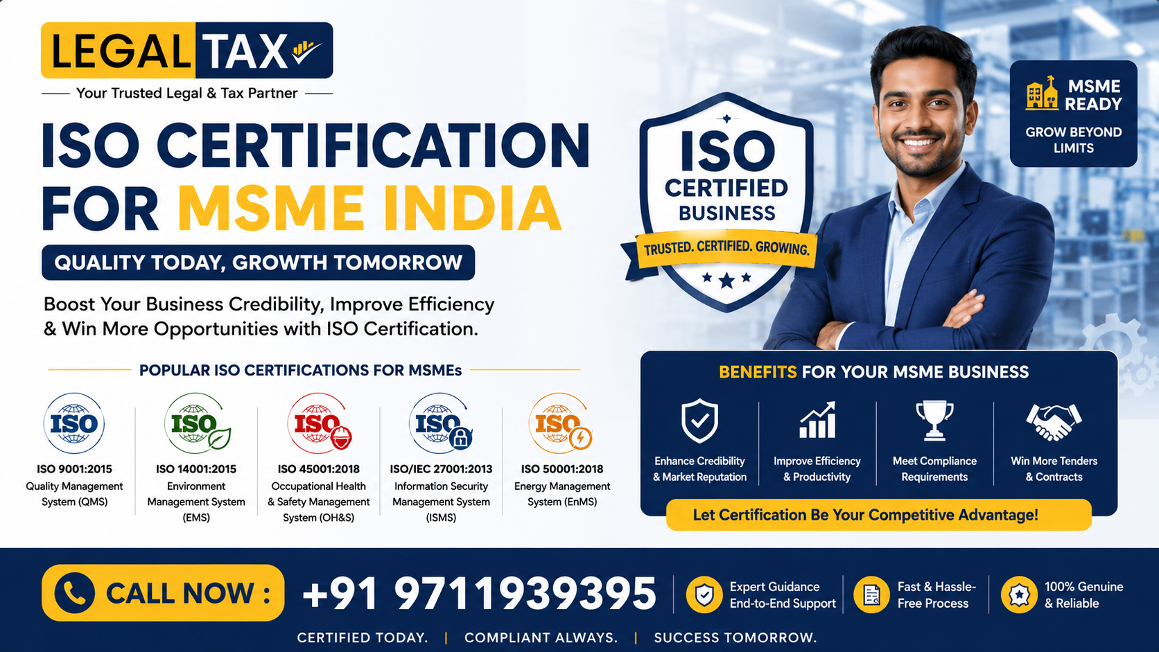 ISO Certification for MSME