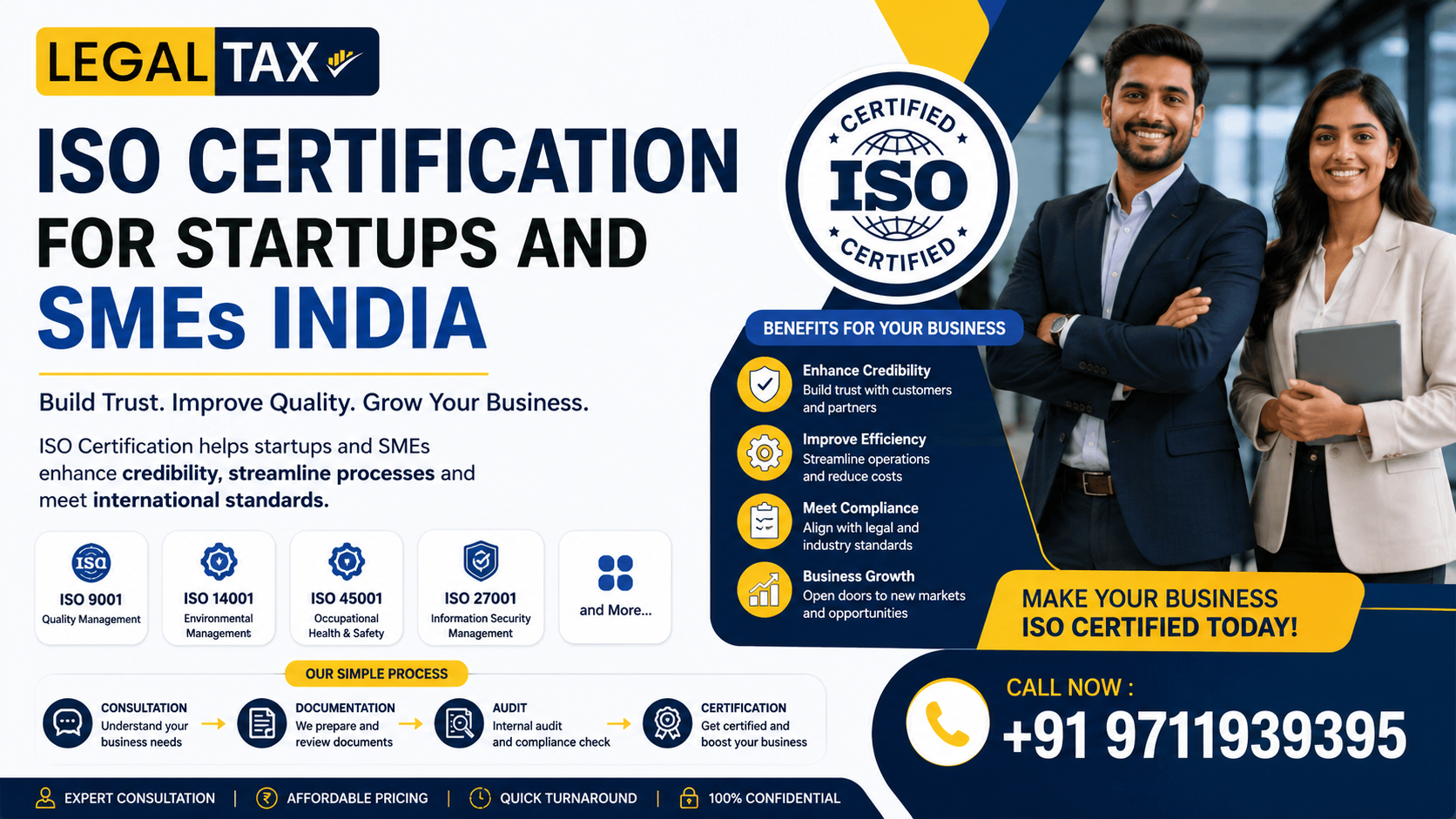 ISO Certification for Startups and SMEs in India