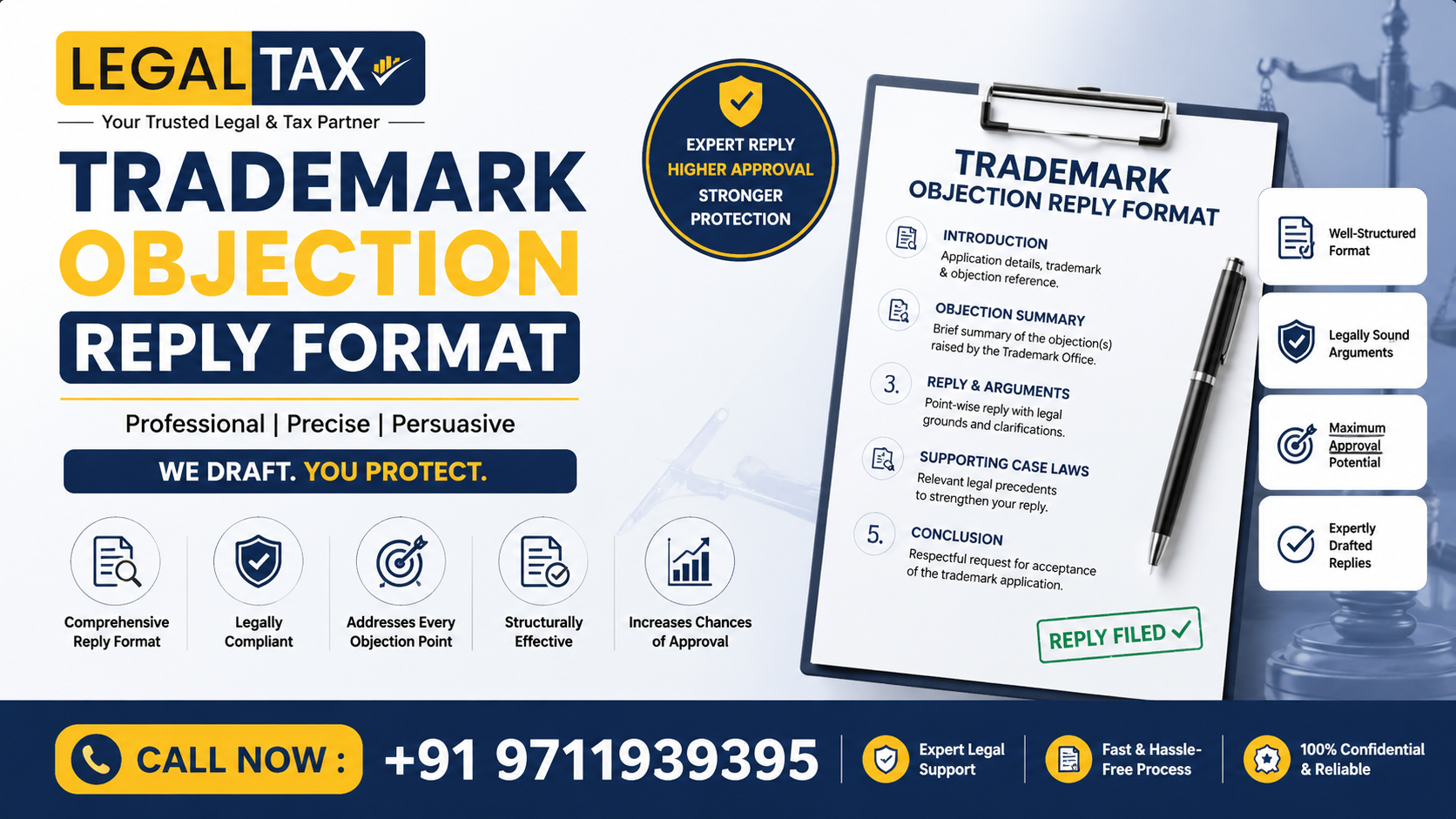 Trademark Objection Reply Format