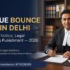 Cheque Bounce Case Lawyer in Delhi – Legal Assistance for Section 138 Cases | LegalTax